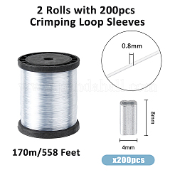 2 Rolls Round PE Fishing Line&nbsp;DIY-FH0006-57