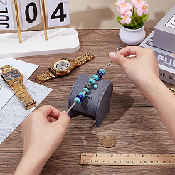 Microfiber Velvet Single Watch Display Stands&nbsp;ODIS-WH0025-302B