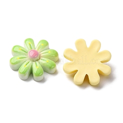 Opaque Resin Cabochons&nbsp;CRES-I046-10
