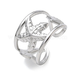 304 Stainless Steel Cuff Open Rings&nbsp;SA-CBAF5A1-05P