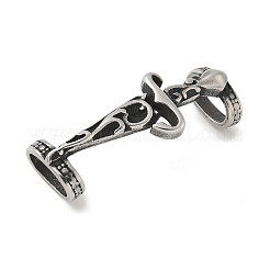 304 Stainless Steel Sword Shape Connector Charms&nbsp;STAS-Z147-07AS