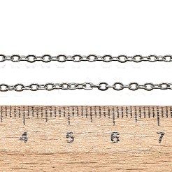 Non-Tarnish Unisex Classic Plain 304 Stainless Steel Mens Womens Necklaces&nbsp;STAS-H325-P