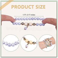 11Pcs Boho Seed Beads Stretch Bracelets Set&nbsp;JB737A