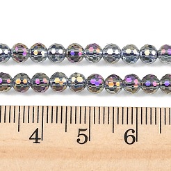 Electroplate Transparent Glass Beads&nbsp;EGLA-B013-02A-HP17