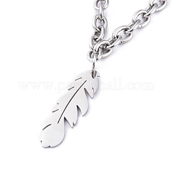 Non-Tarnish 304 Stainless Steel Double Layer Necklaces&nbsp;NJEW-M181-04P
