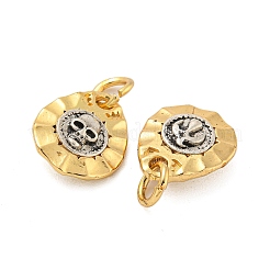 Long-Lasting Plated Brass Pendants&nbsp;KK-K387-05B-G