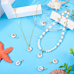 5Pcs 5 Styles Natural Cultured Freshwater Pearl Pendants&nbsp;KK-TA0002-27