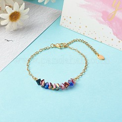 Electroplate Glass Beaded Bracelets&nbsp;BJEW-JB06574