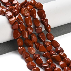 Natural Red Jasper Beads Strands&nbsp;G-P497-01C-54