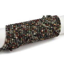 Natural African Bloodstone Beads Strands&nbsp;G-S388-A02-3x4mm
