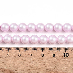 Baking Paint Pearlized Glass Pearl Bead Strands&nbsp;HY-N002-8mm-C03
