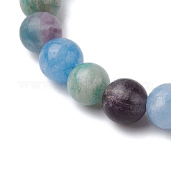 Natural Mixed Gemstone Beads Thread Stretch Bracelets for Women&nbsp;BJEW-JB11247