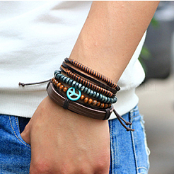 Multi-strand Bracelets&nbsp;BJEW-N0011-019