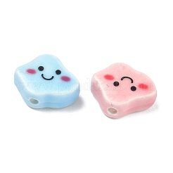 Printed Handmade Porcelain Beads&nbsp;PORC-A031-11