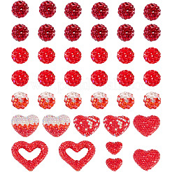 Polymer Clay Pave Good Quality Rhinestone Beads&nbsp;RB-BT0001-02