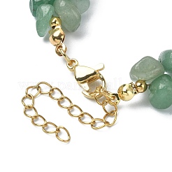 4Pcs 4 Style Natural Mixed Gemstone Chips & Pearl Beaded Bracelets Set&nbsp;BJEW-TA00349