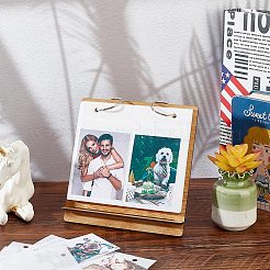 Wood Desktop Calendar Photo Album&nbsp;AJEW-WH0258-765B