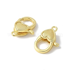 Brass Lobster Claw Clasps&nbsp;KK-F893-11G