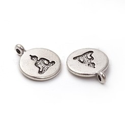 Tibetan Style Alloy Pendants&nbsp;X-PALLOY-WH0066-31AS
