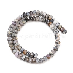 Natural  Black African Opal Beads Strands&nbsp;G-C259-A52-5x8mm