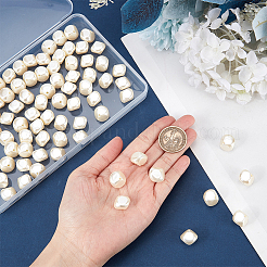 100Pcs ABS Plastic Imitation Pearl Bead&nbsp;KY-SC0002-04