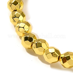 Electroplated Synthetic Non-magnetic Hematite Beads Strands&nbsp;G-L613-C01-02