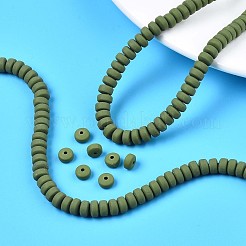 Handmade Polymer Clay Beads Strands&nbsp;LS-CLAY-N008-104