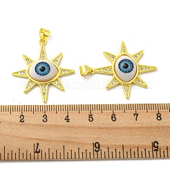Real 18K Gold Plated Brass Pendants&nbsp;KK-L209-002G-03