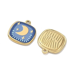 304 Stainless Steel Enamel Pendants&nbsp;STAS-K295-61G