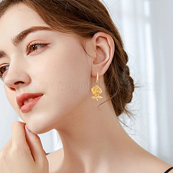 30Pcs 304 Stainless Steel Leverback Earring Findings&nbsp;STAS-BBC0009-23