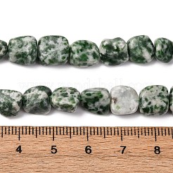 Natural Green Spot Jasper Beads Strands&nbsp;G-G146-A26-02