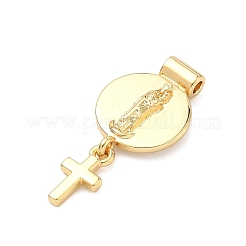 Religion Brass Pendants&nbsp;KK-H539-18G-03
