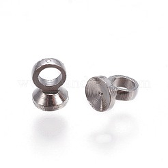 Brass Bead Cap Pendant Bails&nbsp;KK-F792-06P