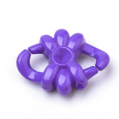 Opaque Acrylic Connector Rhinestone Settings&nbsp;SACR-Q190-76