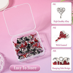 20Pcs Alloy Enamel Pendants&nbsp;ENAM-TA0003-62A