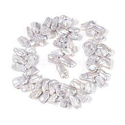 Natural Baroque Keshi Pearl Beads Strands&nbsp;PEAR-S022-04A