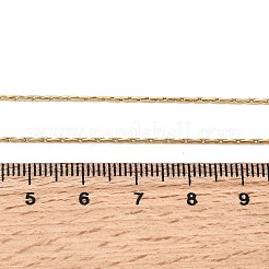 304 Stainless Steel Boston Chain Necklaces&nbsp;X-STAS-O053-16G