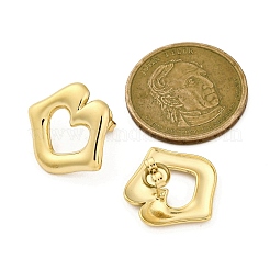 Ion Plating(IP) 304 Stainless Steel Stud Earrings&nbsp;EJEW-K268-11G