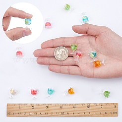 Resin Cup Pendants&nbsp;CRES-SC0001-23
