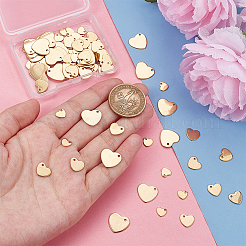90Pcs 3 Styles Ion Plating(IP) 201 Stainless Steel Charms&nbsp;FIND-UN0003-81