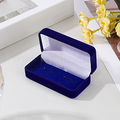 Plastic Covered with Velvet 2 Cufflinks Storage Gift Boxes&nbsp;CON-BBC0001-23