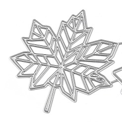 Autumn Theme Maple Leaf Carbon Steel Cutting Dies Stencils&nbsp;DIY-R079-014