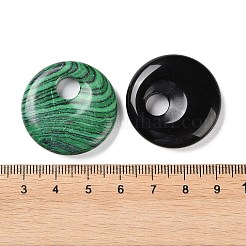 Natural & Synthetic Mixed Gemstone Pendants&nbsp;G-K357-05