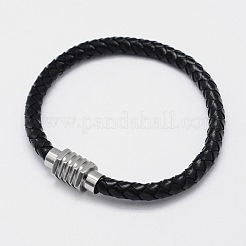 Mixed Braided Leather Cord Bracelets&nbsp;BJEW-I199-M