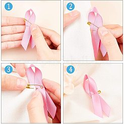 Polyester Brooch&nbsp;JEWB-AR0001-01