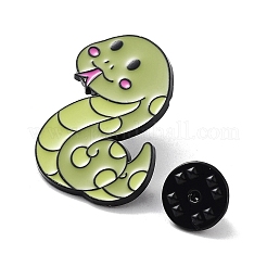 Snake Alloy Enamel Pin Brooches&nbsp;JEWB-C029-02A-EB