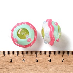 Opaque Acrylic Beads&nbsp;ACRC-H001-01C
