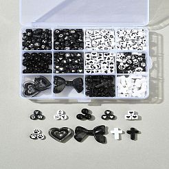 11 Styles Opaque Acrylic Beads&nbsp;SACR-FS0001-42