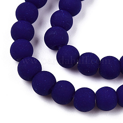 Opaque Glass Beads Strands&nbsp;X-GLAA-T032-P4mm-MD03
