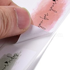 Self-Adhesive Paper Gift Tag Youstickers&nbsp;X-DIY-K039-03A